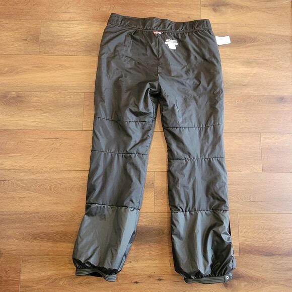 Columbia Omni Tech Pants Mens Large Black Adj Waist 4 Pocket Snow Ski 208 SM8308 - Picture 5 of 16